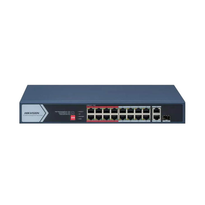 16-Port FE Smart PoE Switch HIKVISION DS-3E1318P-EI/M